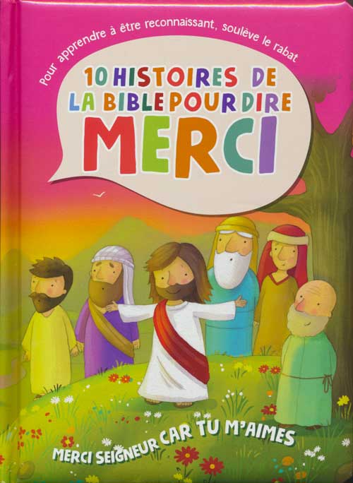 livre d'histoire de la bible pour enfant : MERCI